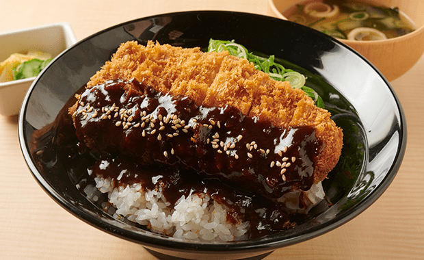 三元豚の味噌カツ丼